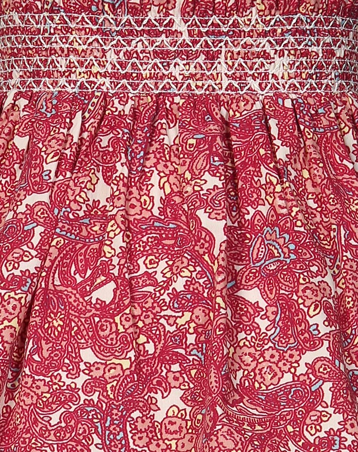Rock TINY PAISLEY in bordeauxviolett