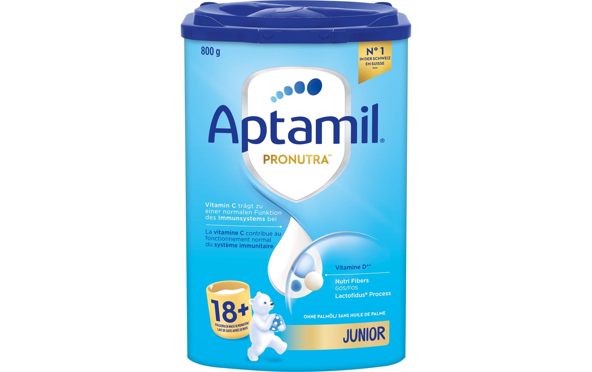 Juniormilch Pronutra Junior 18+ Nature, Monatsbox 4x 800 gJuniormilch, Pronutra Junior 18+ , 4 x 800 g