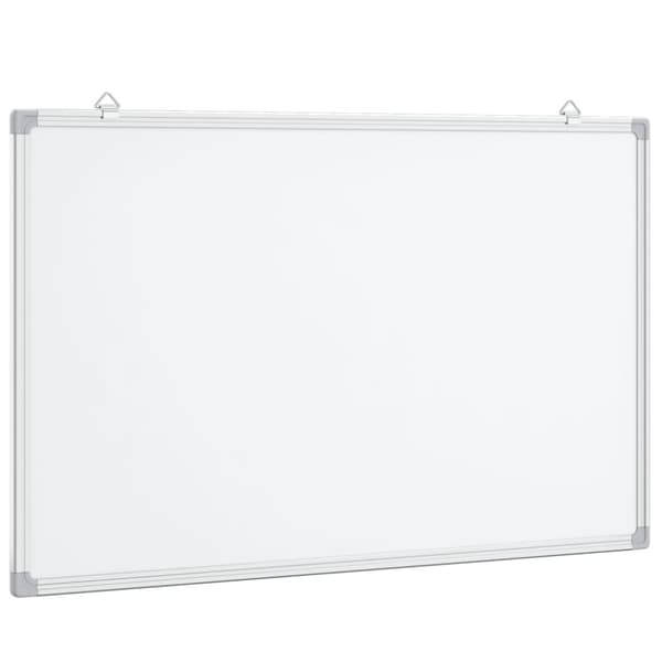 vidaXL Magnetisk tavle 80x50x1,7 cm aluminium
