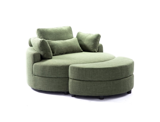 YHL VOYURA - Fauteuil confortable q-myd-2306-lightgreen