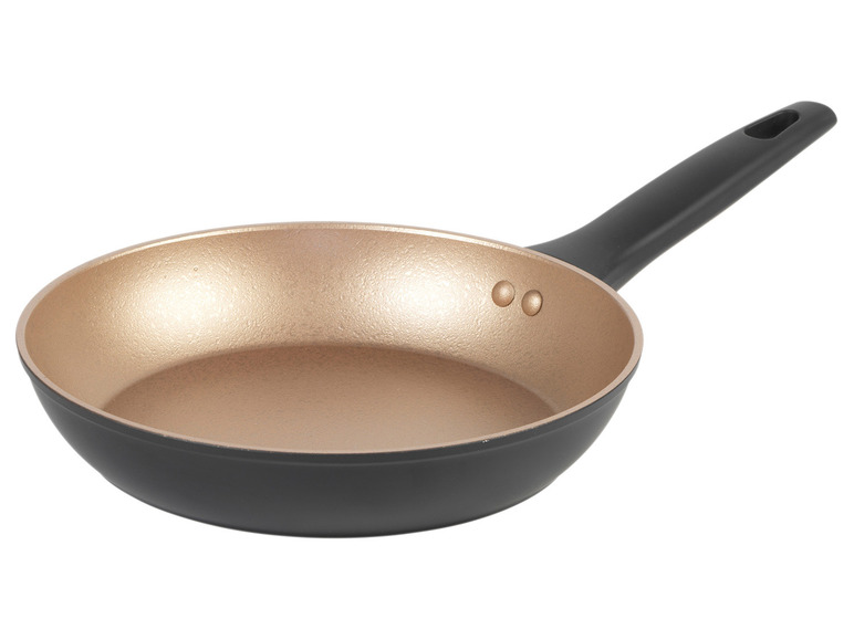 Aluminium braadpan Opulence collectie zwart/goud