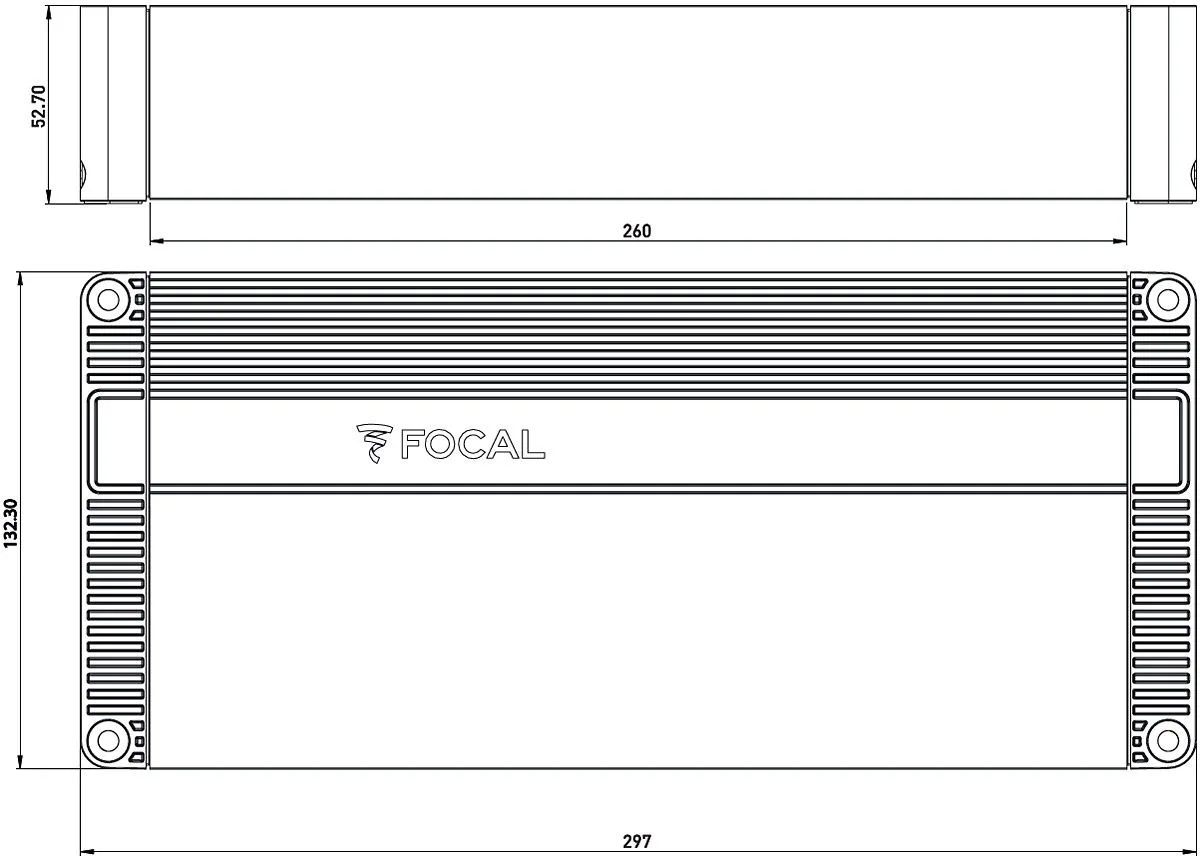 Focal FPX1.1000 Amplis voiture