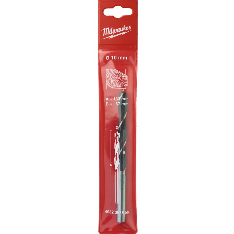 Milwaukee houtboor 10x133mm