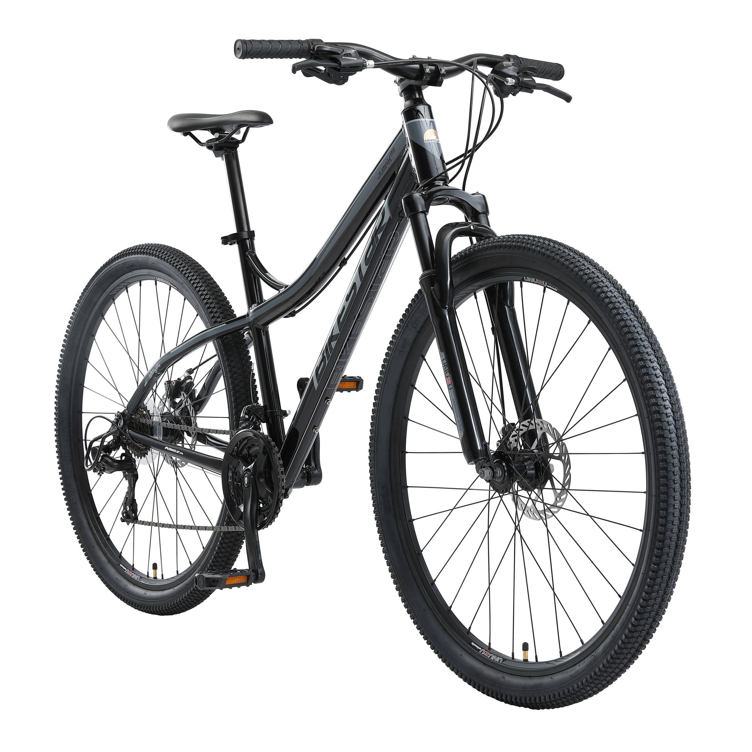 BikeStar hardtail MTB, alu, 29 inch, 21 speed, zwart/grijs