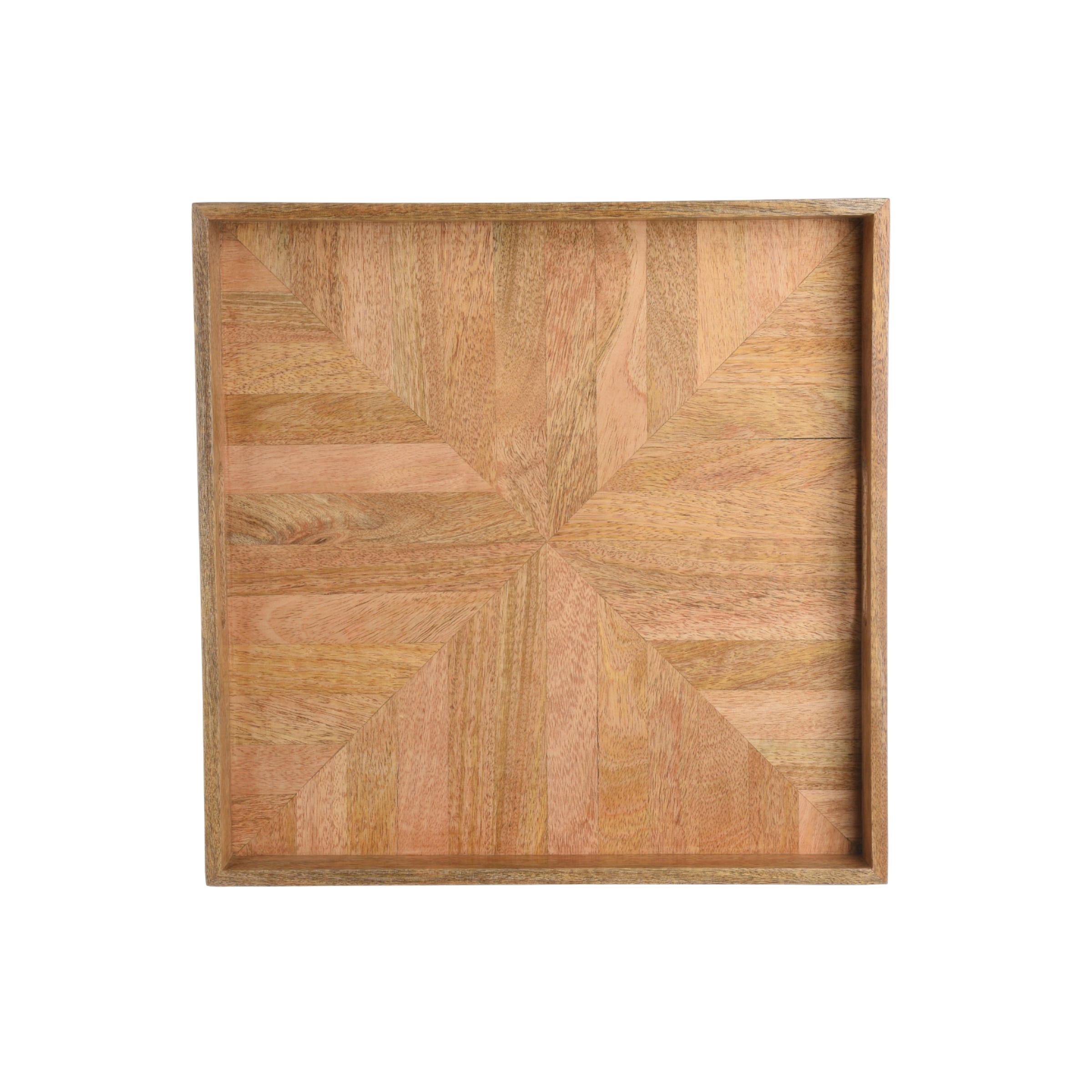 natur, L 40 x B 40 x H 5 cm