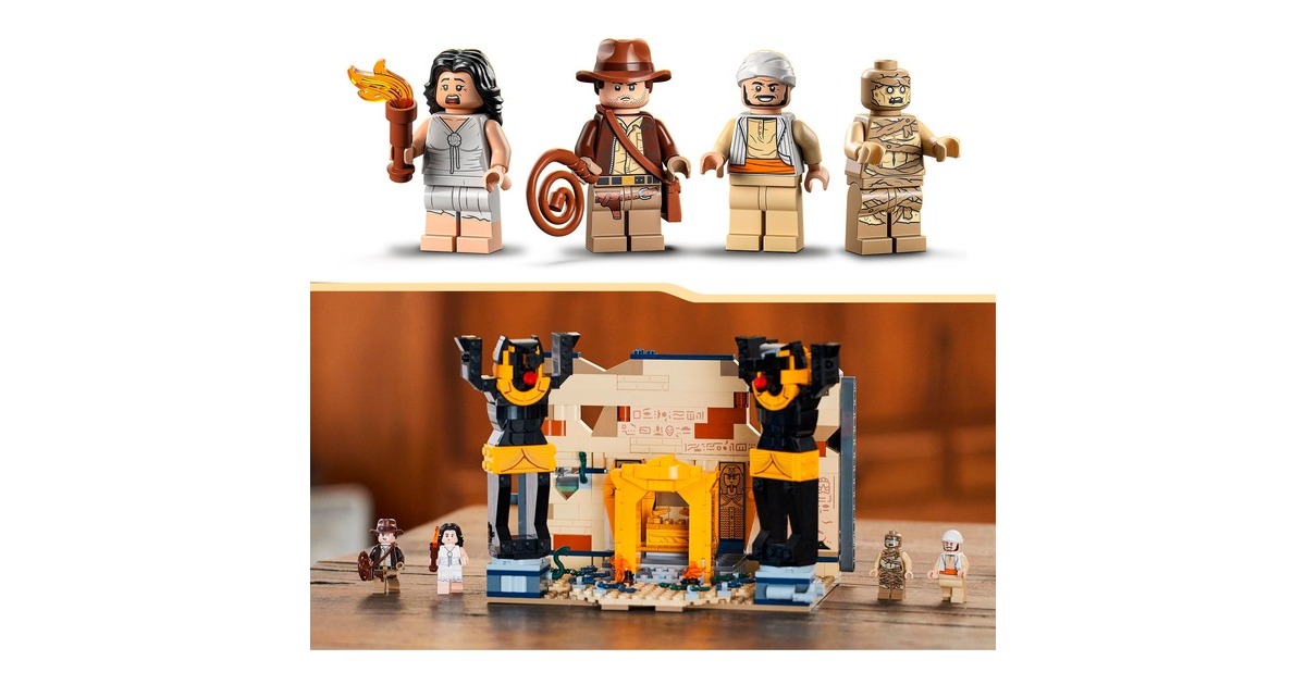 LEGOIndiana Jones - Ontsnapping uit de verborgen tombe Constructiespeelgoed  (77013)