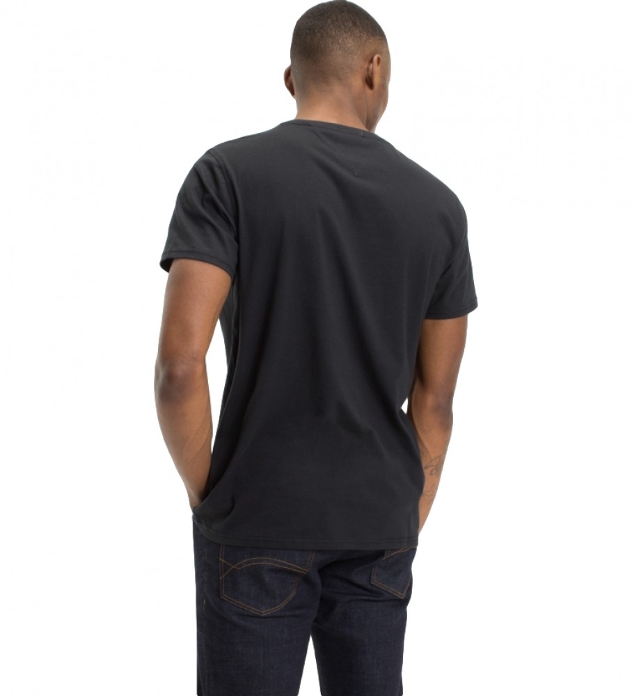 Camiseta Tommy Jeans Original TJM Jersey, preta