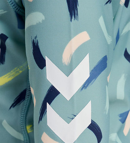 Hummel Bådeheldragt - UV40+ - hmlMorgat - Blåe Surf