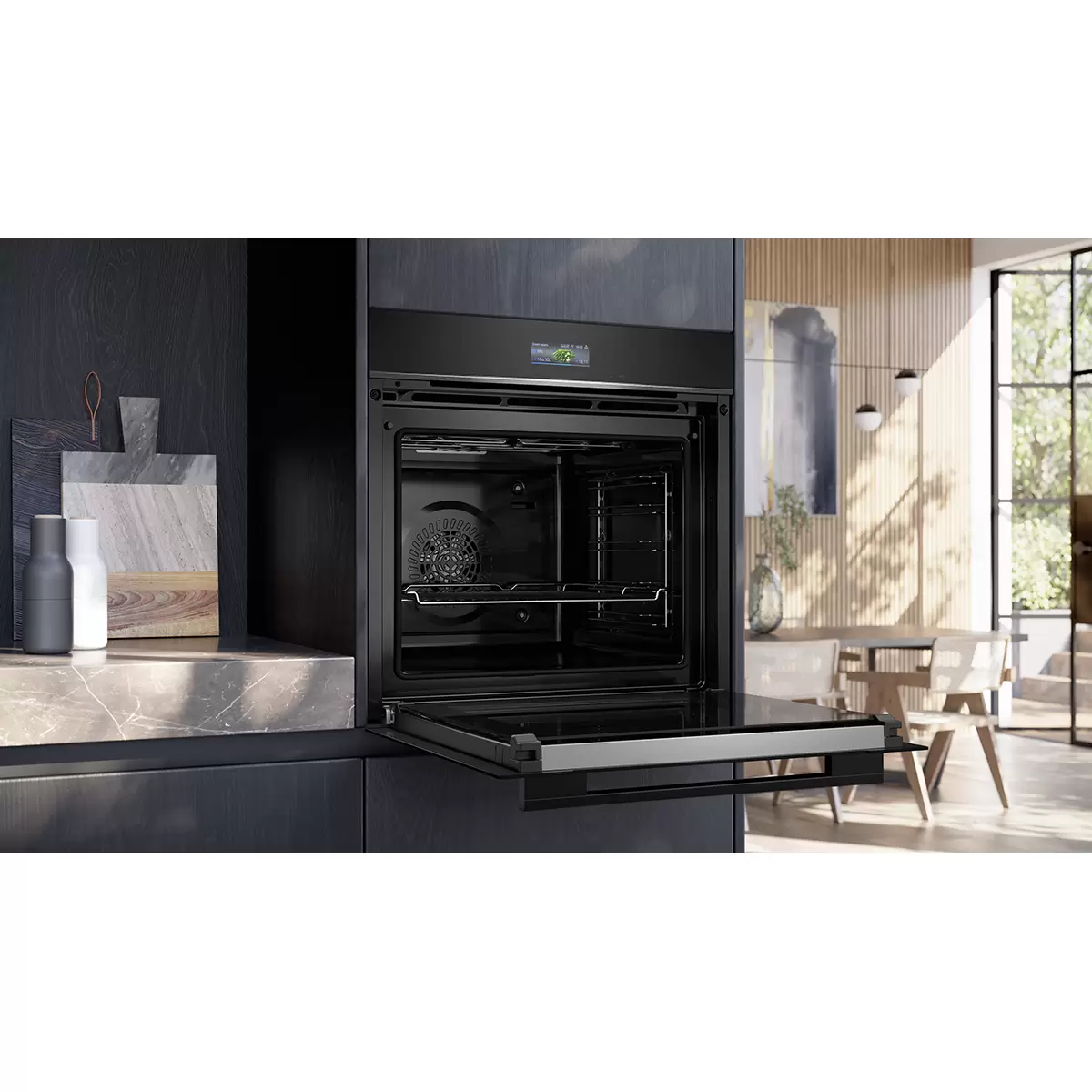 Siemens Backofen mit Pyrolyse HB772G1B1