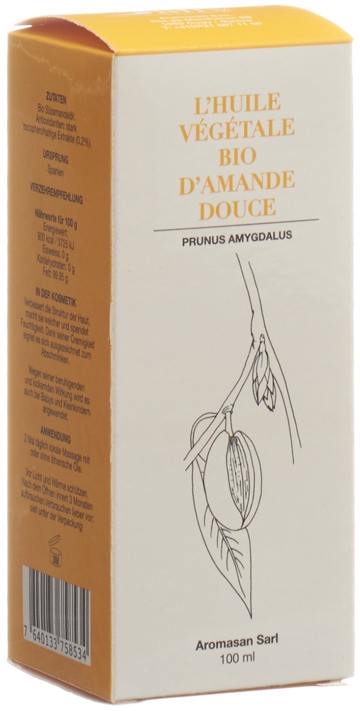 Aromasan Süssmandelöl<br>100 ml, Öl
