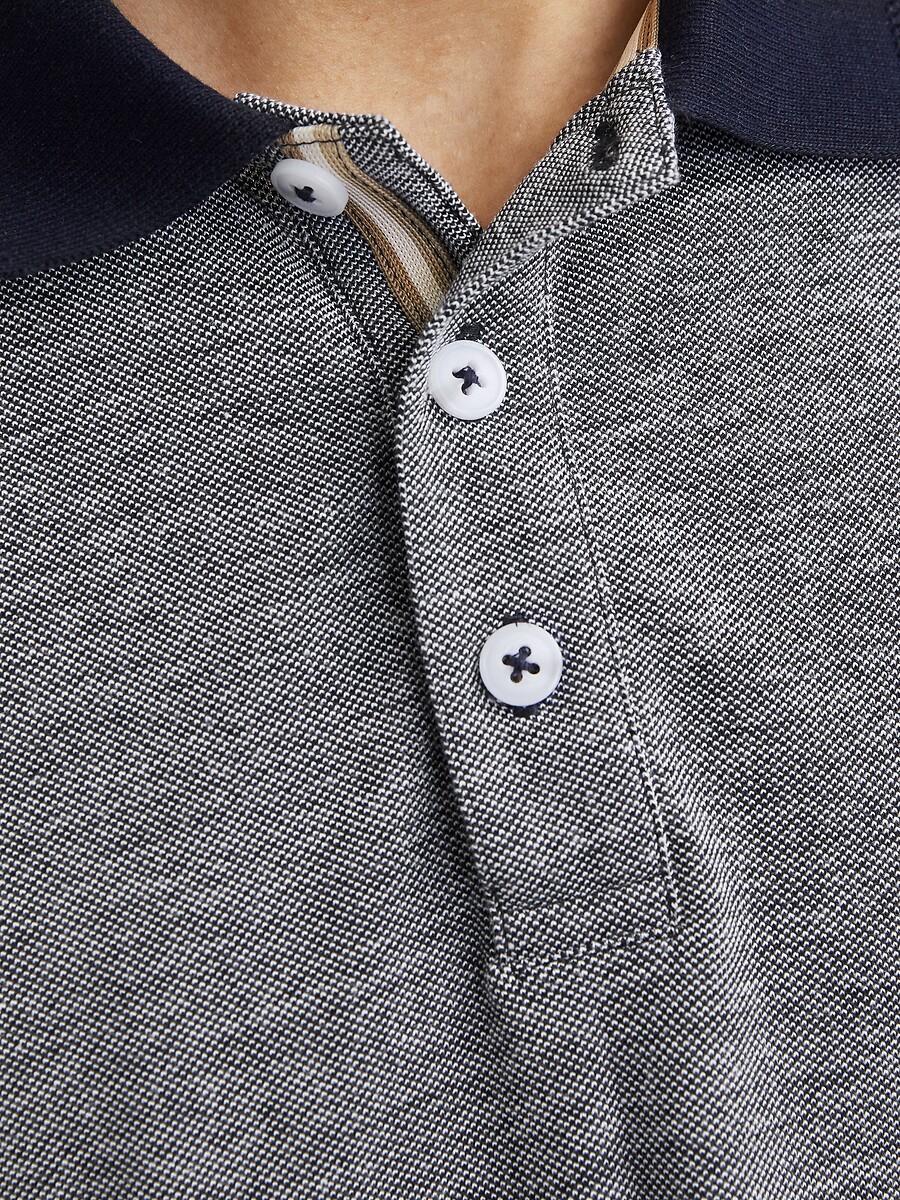 JACK & JONES<br>Polo, corte slim, manga curta