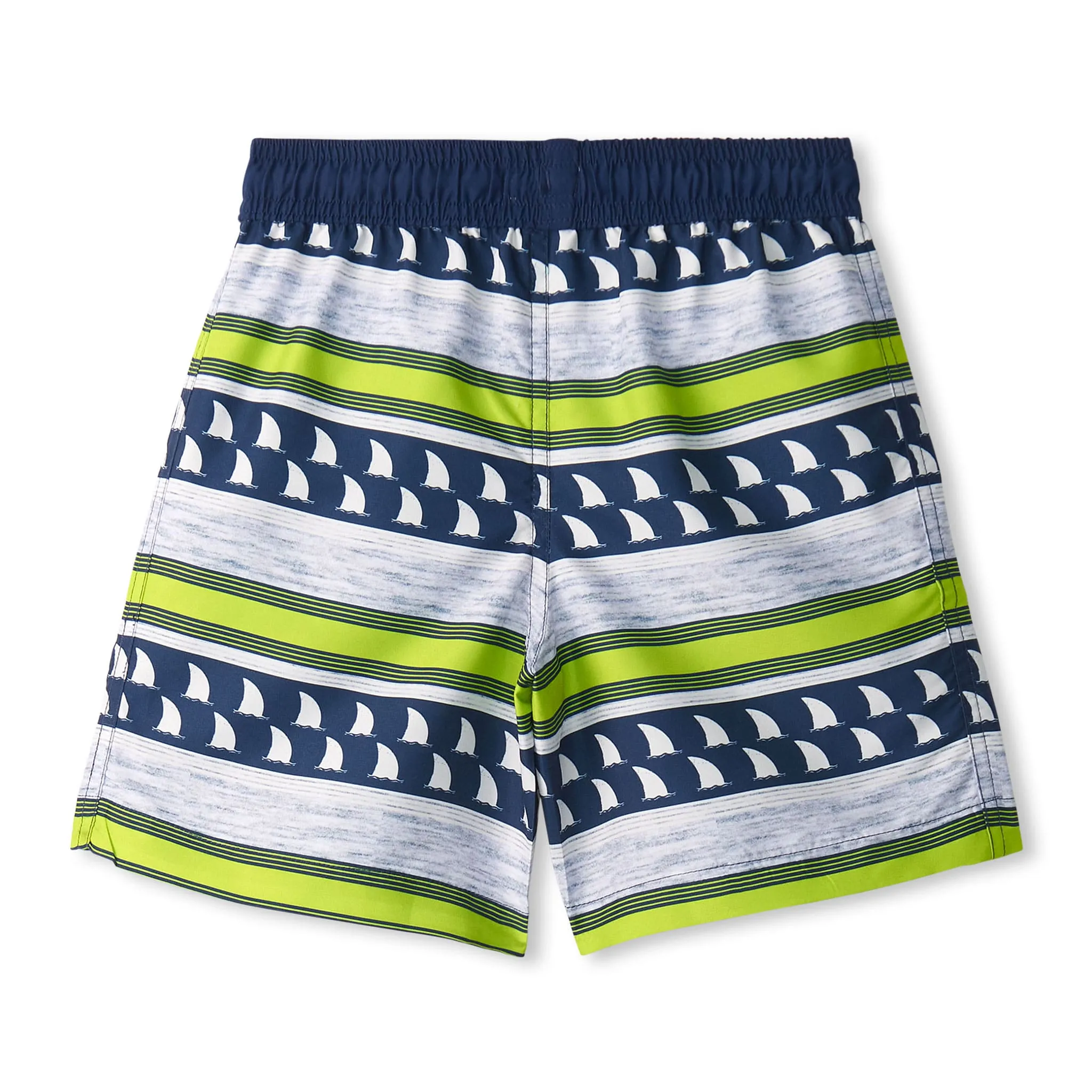 Hatley Maillot Short Rayé Nageoire 3-6ans