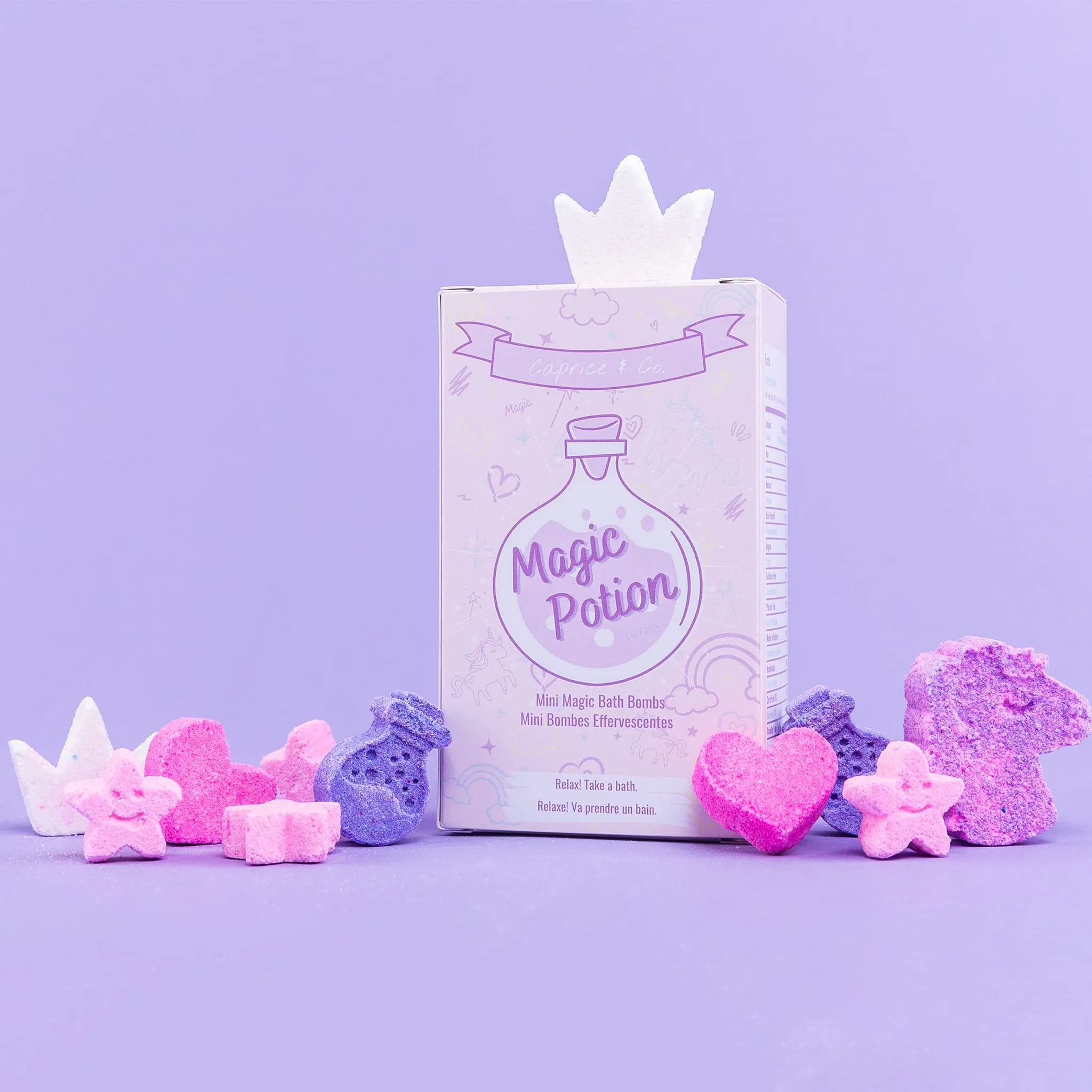 Caprice & Co Ensemble de Mini Bombes de Bain - Magic Potion