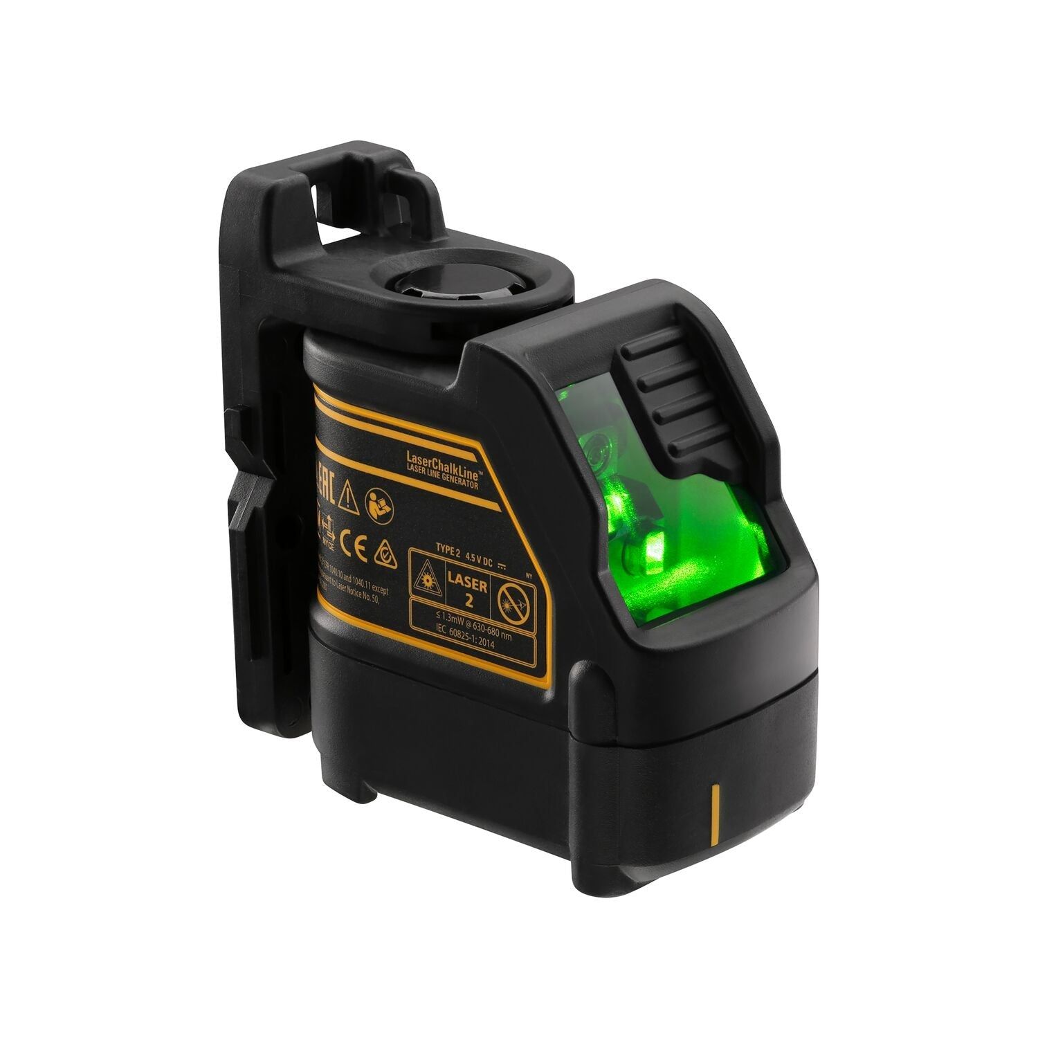 DeWALT DW0887100-1 Combiset: DW088CG Kruislijnlaser Groen   DWHT77100 Afstandsmeter