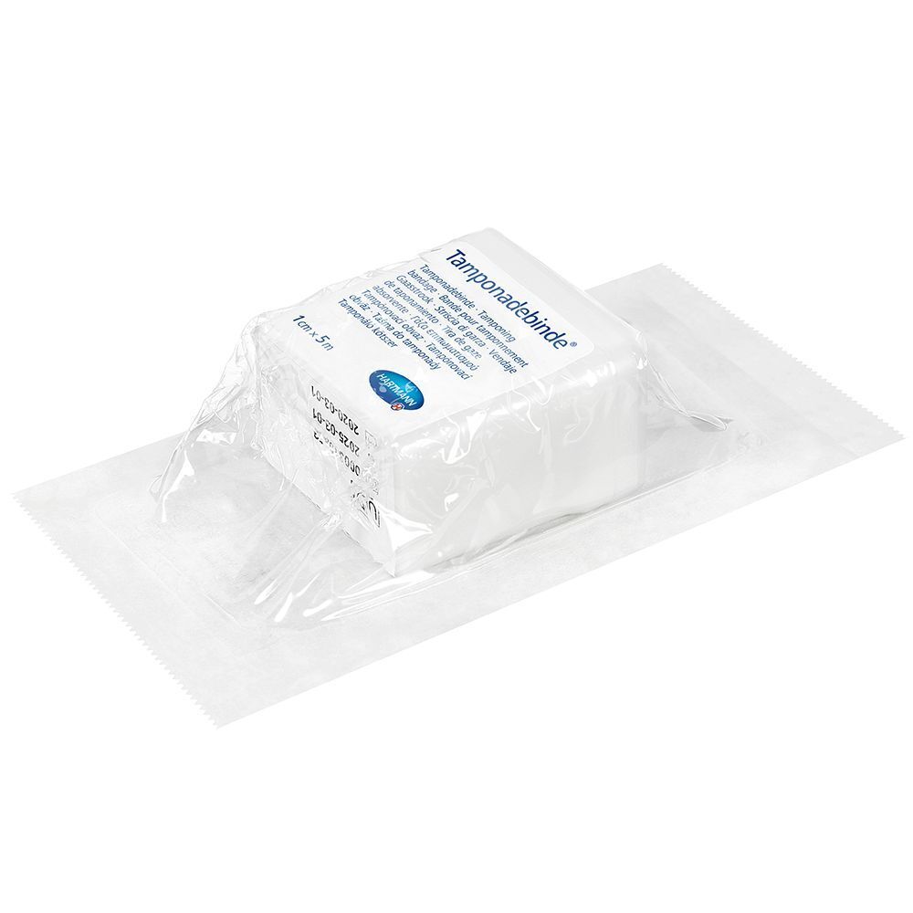 Tamponadebinde 5 m x 1 cm steril