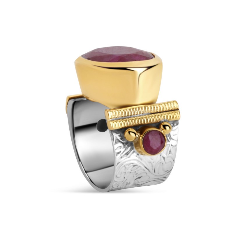 Bague Louisa Sillimanite rouge
