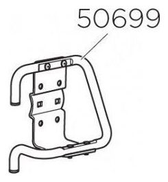 Thule 50699 Support plaque droit pour EasyBase-THULE