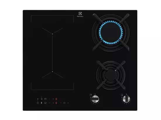 TABLE DE CUISSON MIXT INDUCTION GAZ - Série 800 - Largeur (mm):590 - 4 ELECTROLUX - KDI641723K