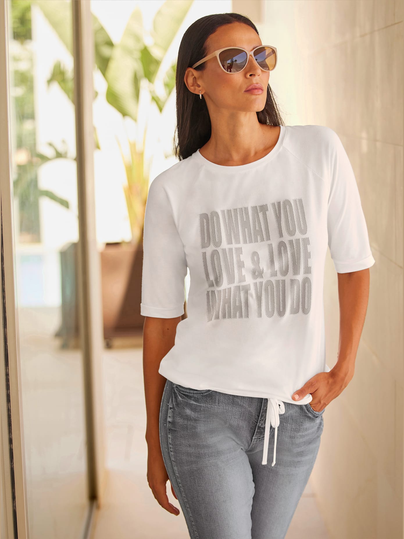 T-shirt viscose douce et fluide