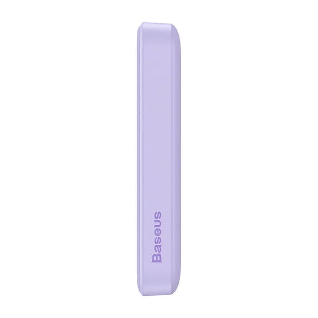 Powerbank Baseus Magnetic Mini 10000mAh, USB-C 20W MagSafe (lilla)