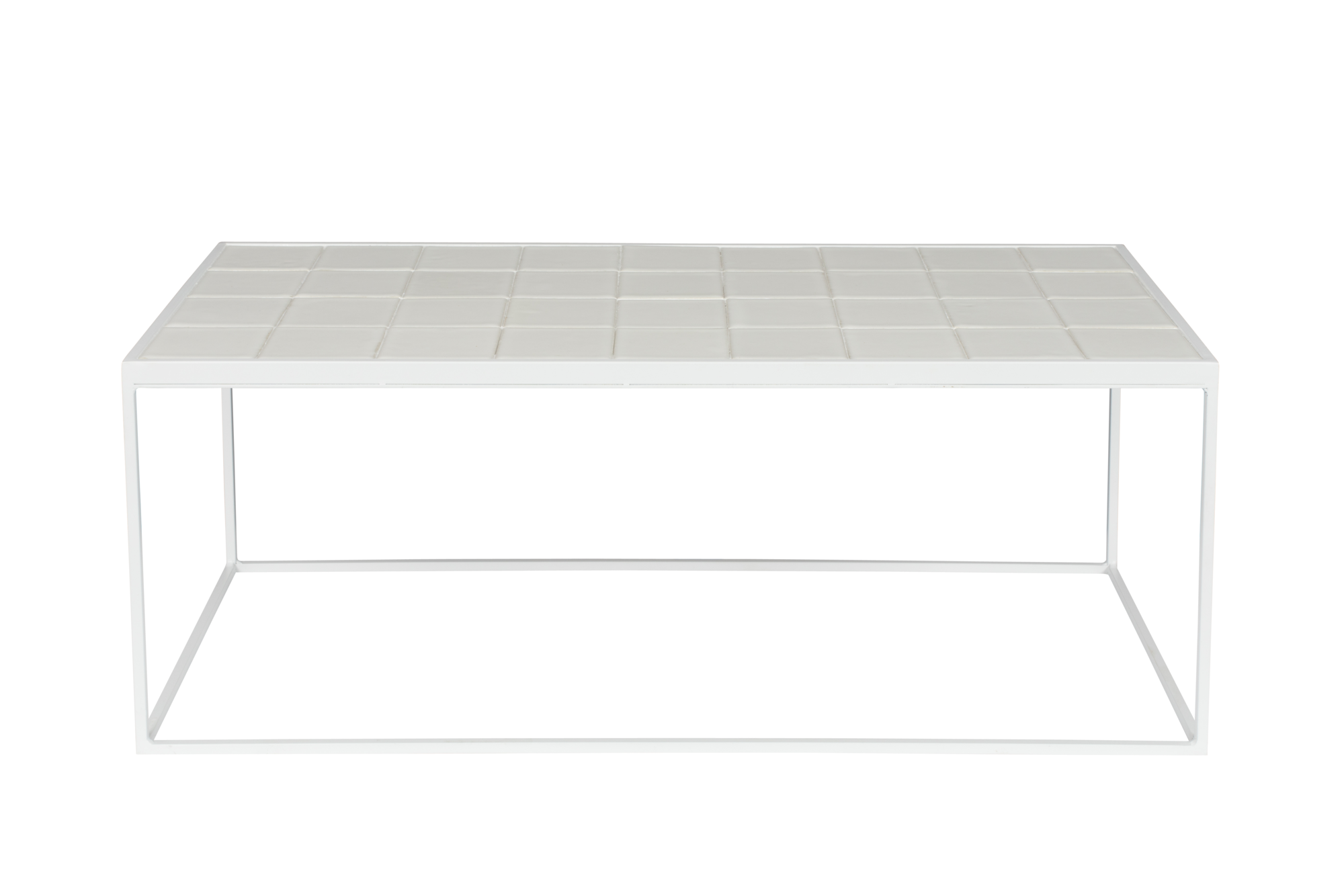 Salontafel Glazed - wit