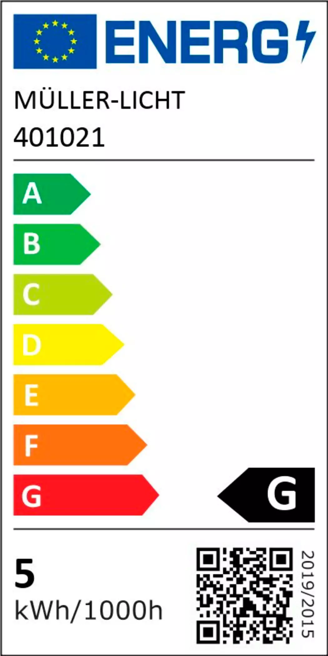 LED-Reflektor E14/5 Watt/Energie G
