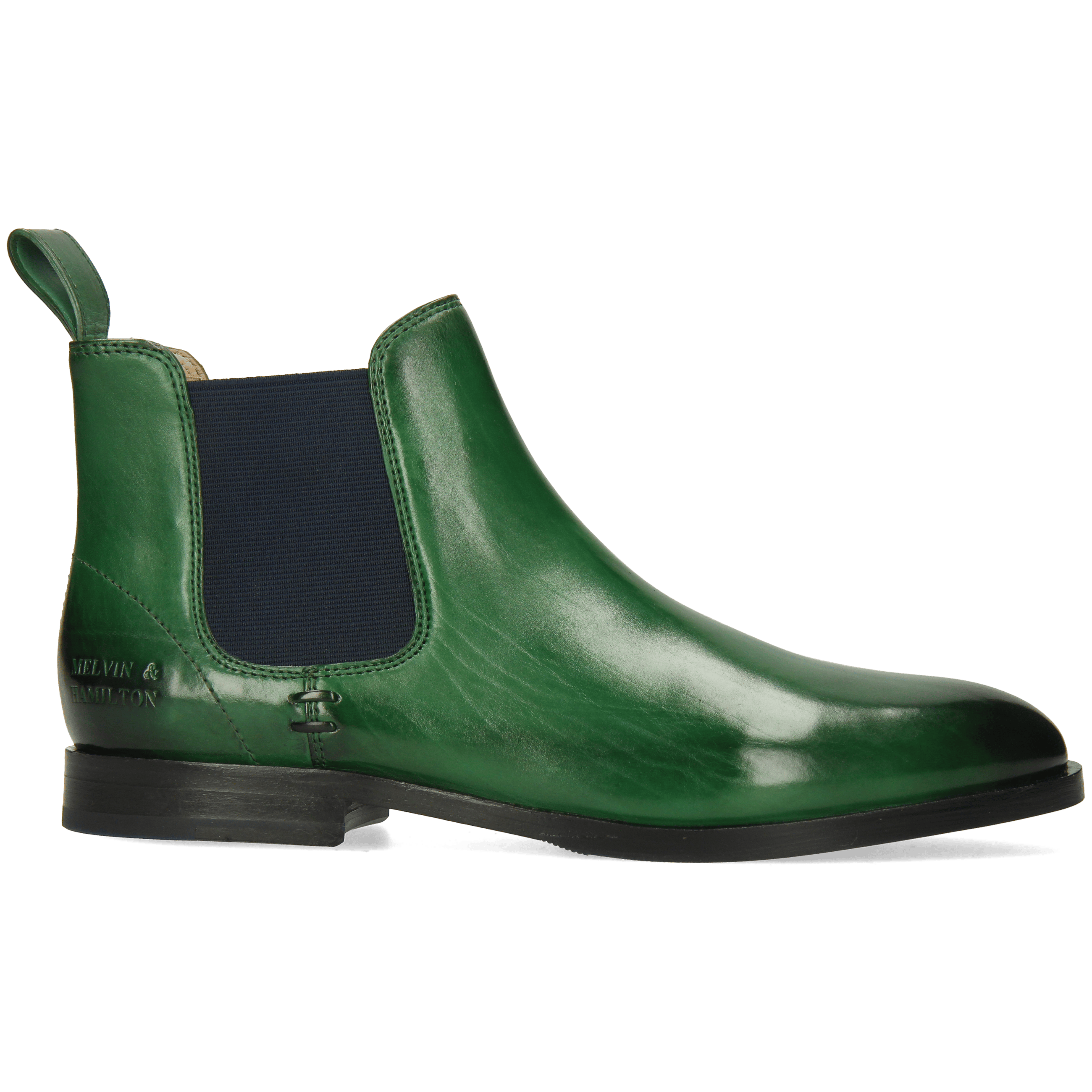 SUSAN 10 - Bottines à talon plat | Vert