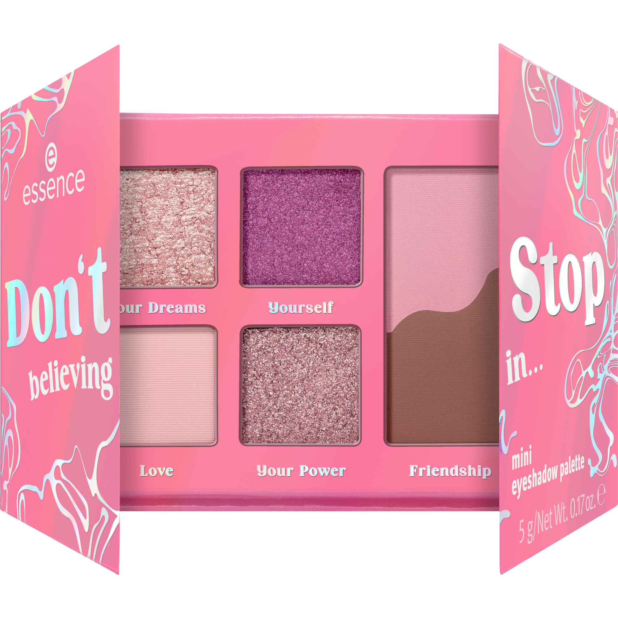 Don't Stop believing in... mini eyeshadow palette fards à paupières