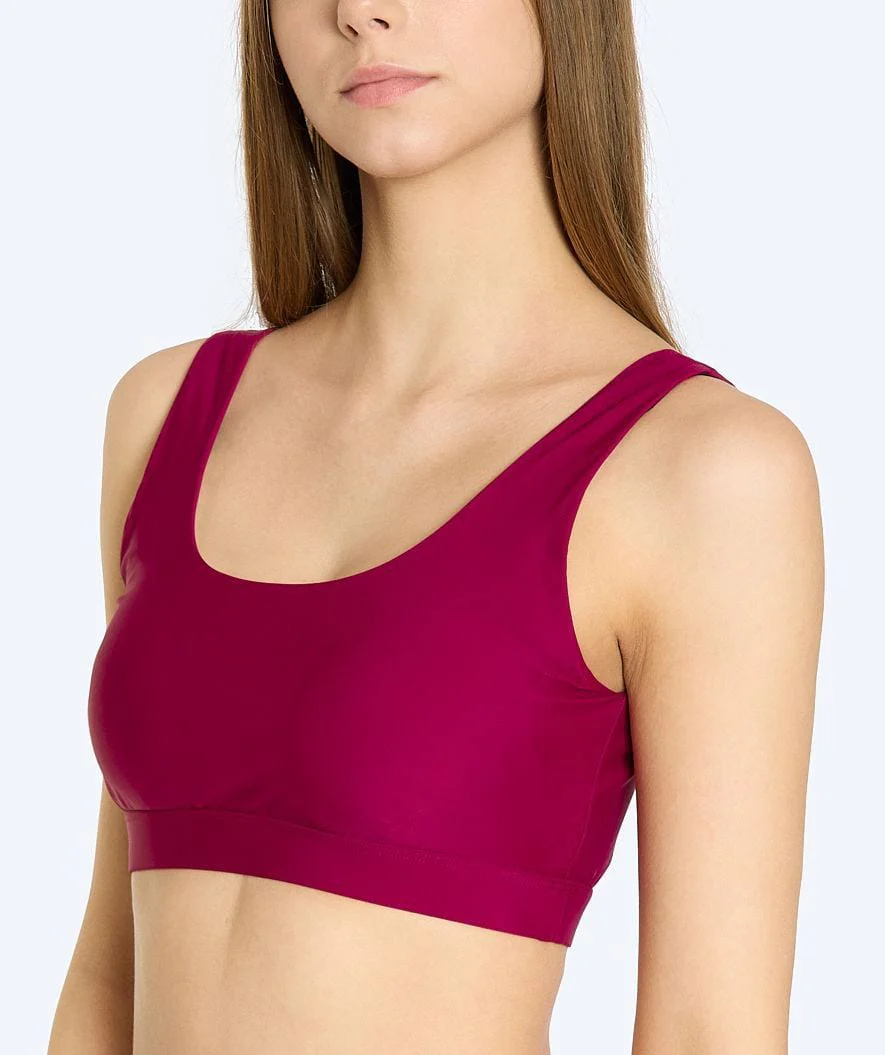 Watery bikini top til kvinder - Remington - Mørkerød