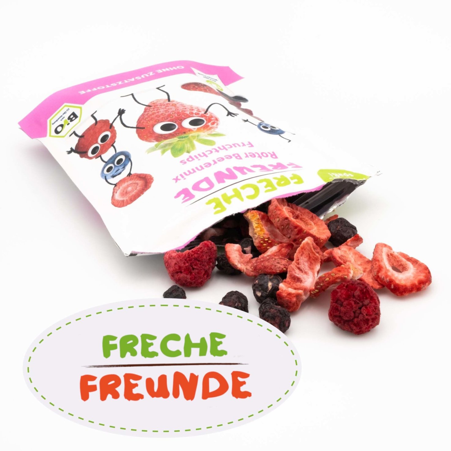Freche Freunde Bio Fruchtchips Beerenmix 36+ Monate