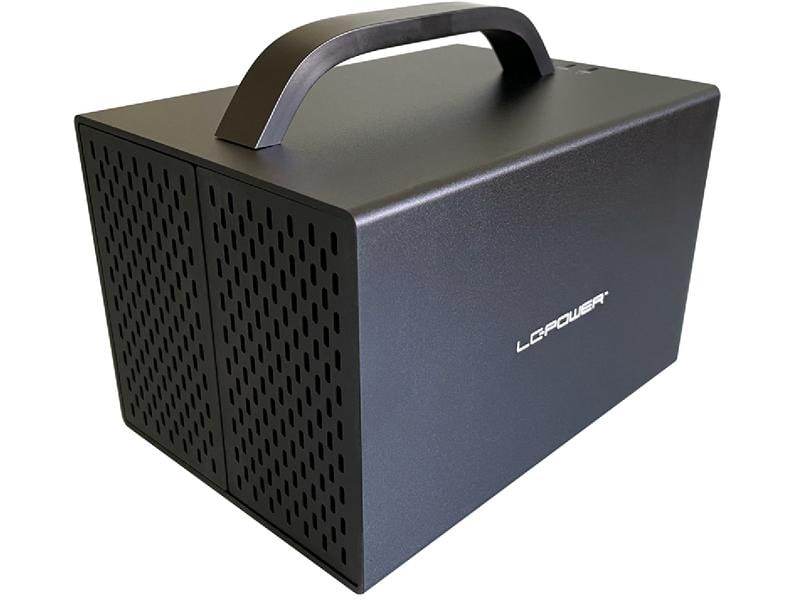 LC-Power Externes Gehäuse LC-35U3-RAID-4-HDMI 3.5