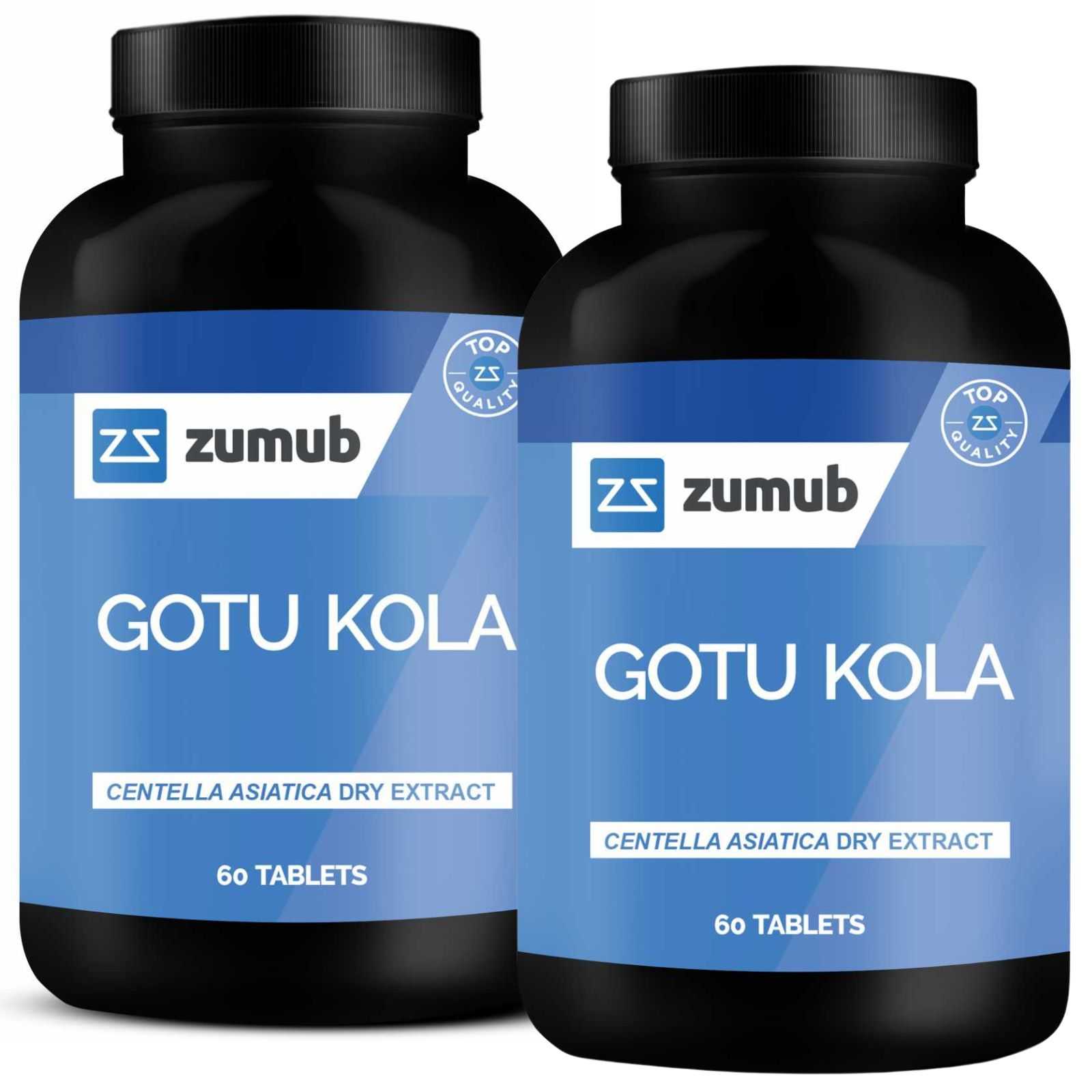 Zumub Gotu Kola (Centella Asiática) 60 comprimidos