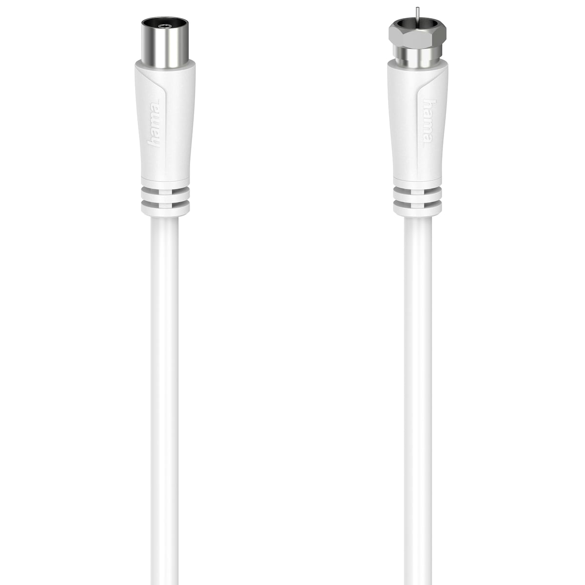 Hama 90 dB kabeladapter antenne (hvit/1,5m)