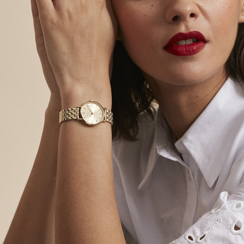 Montre Rosefield Small Edit Champagne