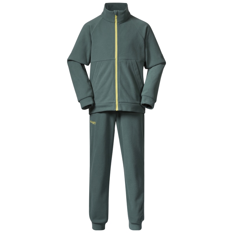 Bergans Smådøl V5 LongZip Kids Set<br>Varmt og deilig fleece-sett til barn