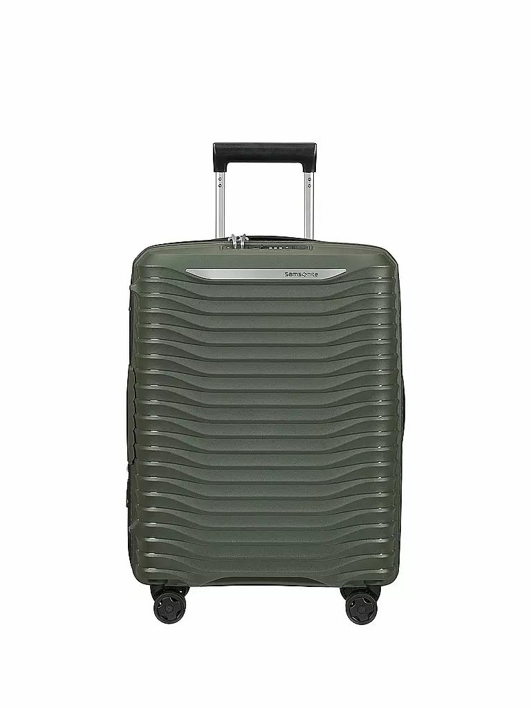 SAMSONITE Trolley Upscape Spinner 55 Erweiterbar Climbing Ivy dunkelgrün