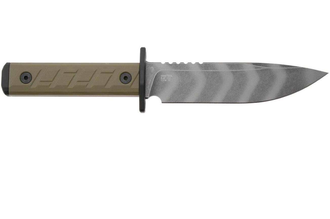 Zero Tolerance 0006 Tiger Stripe Cerakote survivalmes
