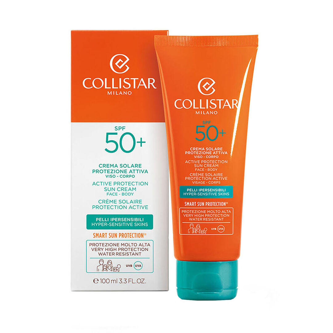 COLLISTAR Cuidados para Pele exposta ao Sol Active Protection Sun Cream SPF 50+ - 100ml