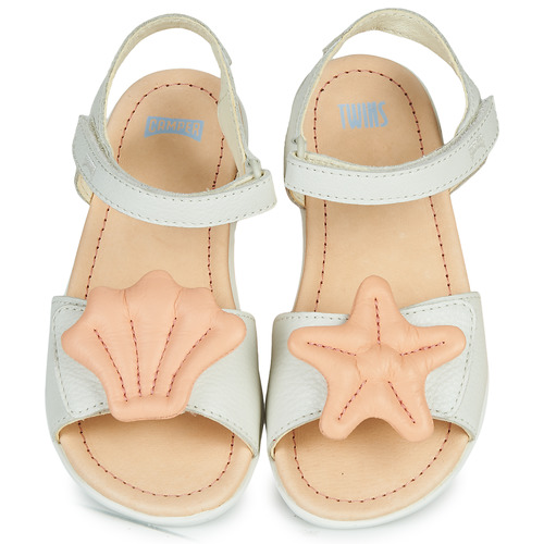 Camper - TWINS - Rose / Blanc