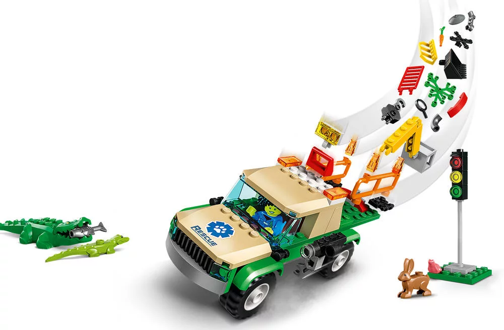 LEGO®CITY 60353 - MISSIONS DE SAUVETAGE DES ANIMAUX SAUVAGES