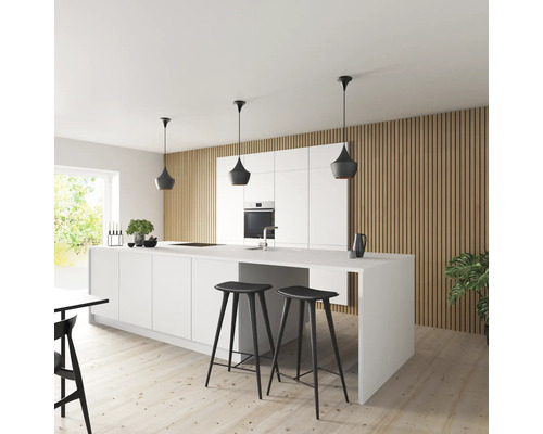 Fjordwall akoestisch paneel LUX eiken 2400 x 600 x 20 mm