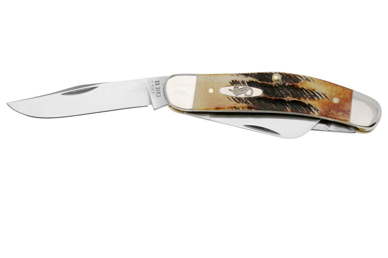 Case Sowbelly 65313 Case 6.5 BoneStag TB6.5339 SS zakmes, Tony Bose design