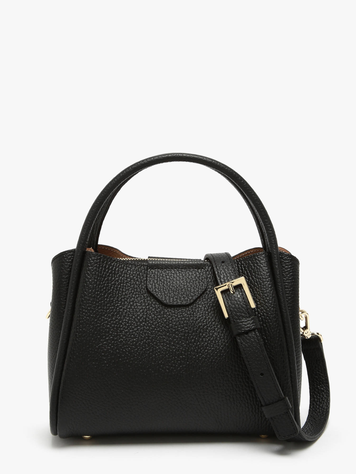 sac  main Ida double cuir LANCASTER