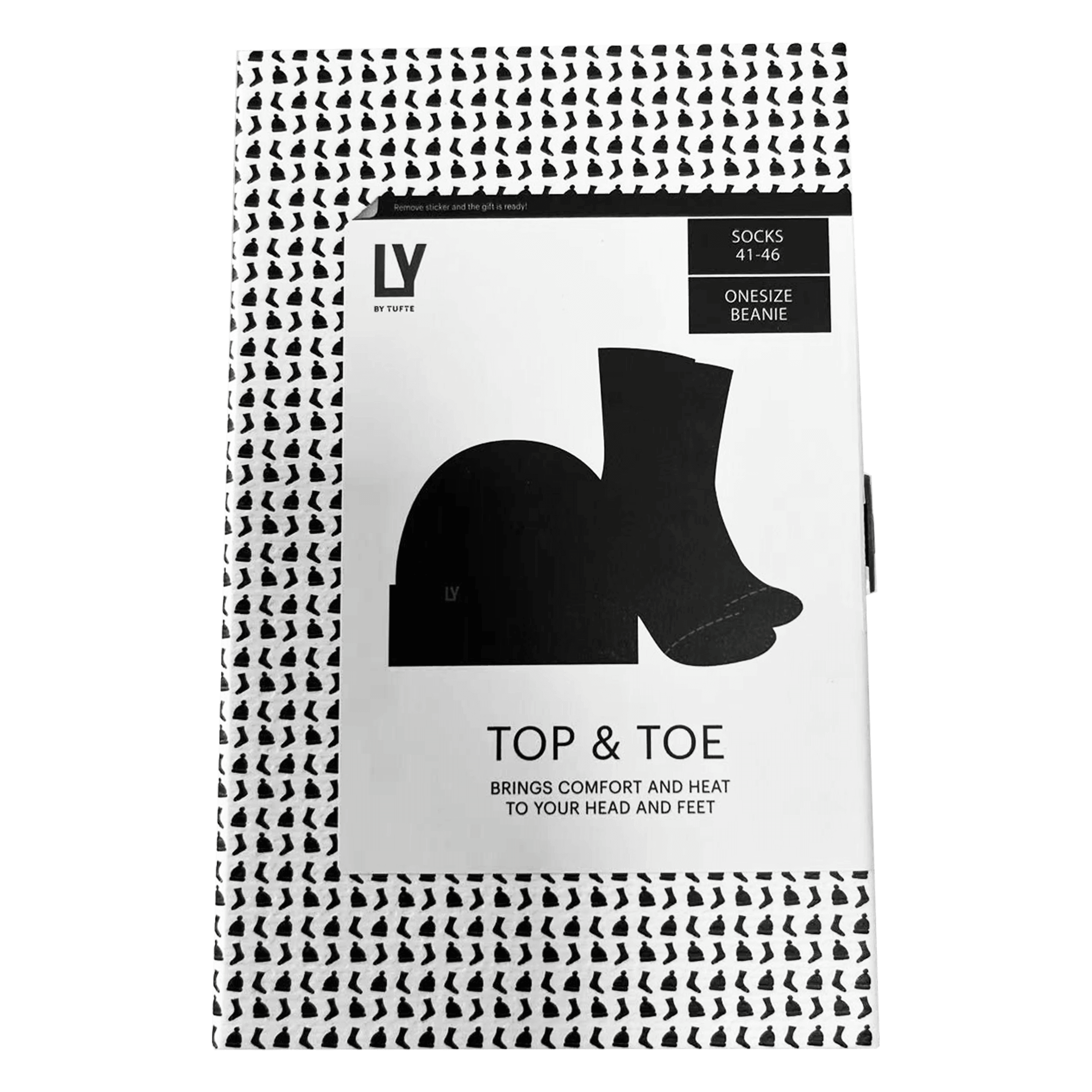Tufte Tufte Top & Toe Giftbox - Lue, pannebånd og hals