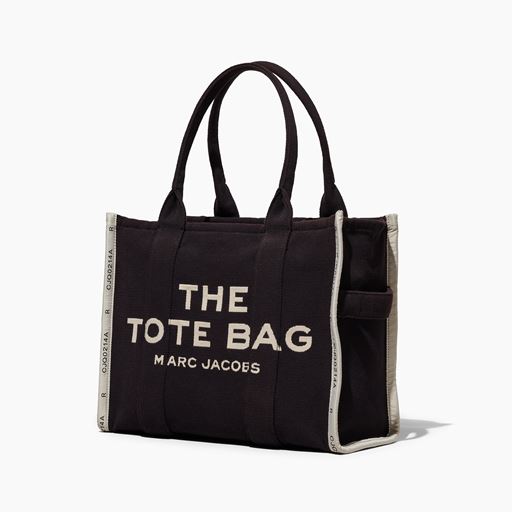Marc Jacobs The Jacquard Big Traveler Tote Taske, Black