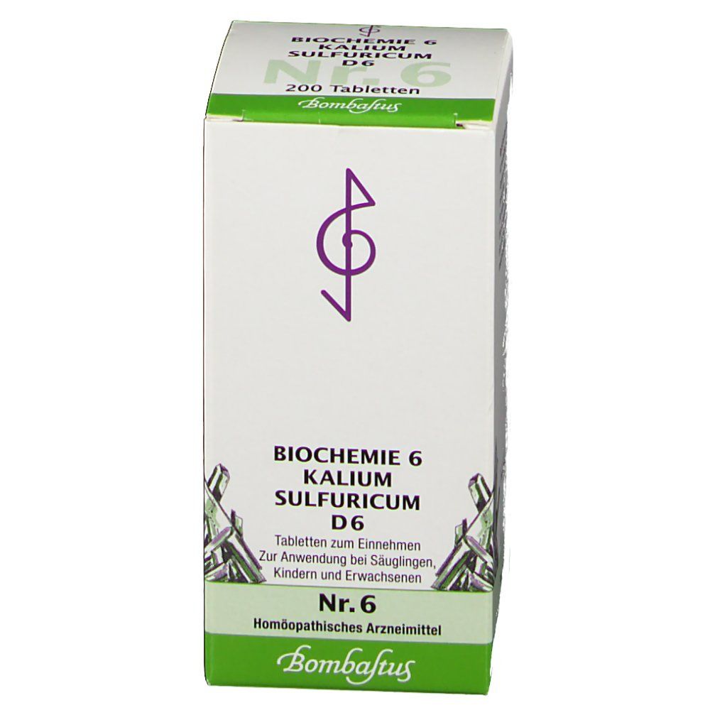 Bombastus Biochemie 6 Kalium sulfuricum D 6 Tabletten
