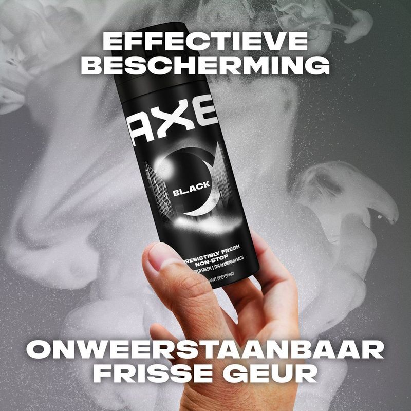 AXE - Black - Deodorant Bodyspray - 150ml - Aluminium