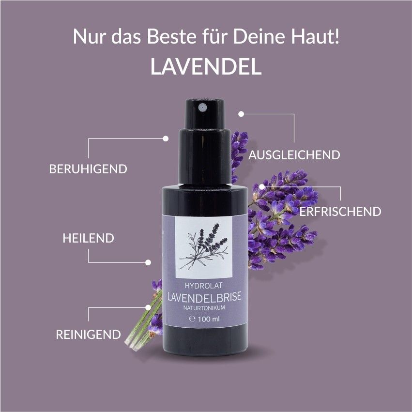 Spirit of Rügen Bio Gesichtswasser Lavendelbrise