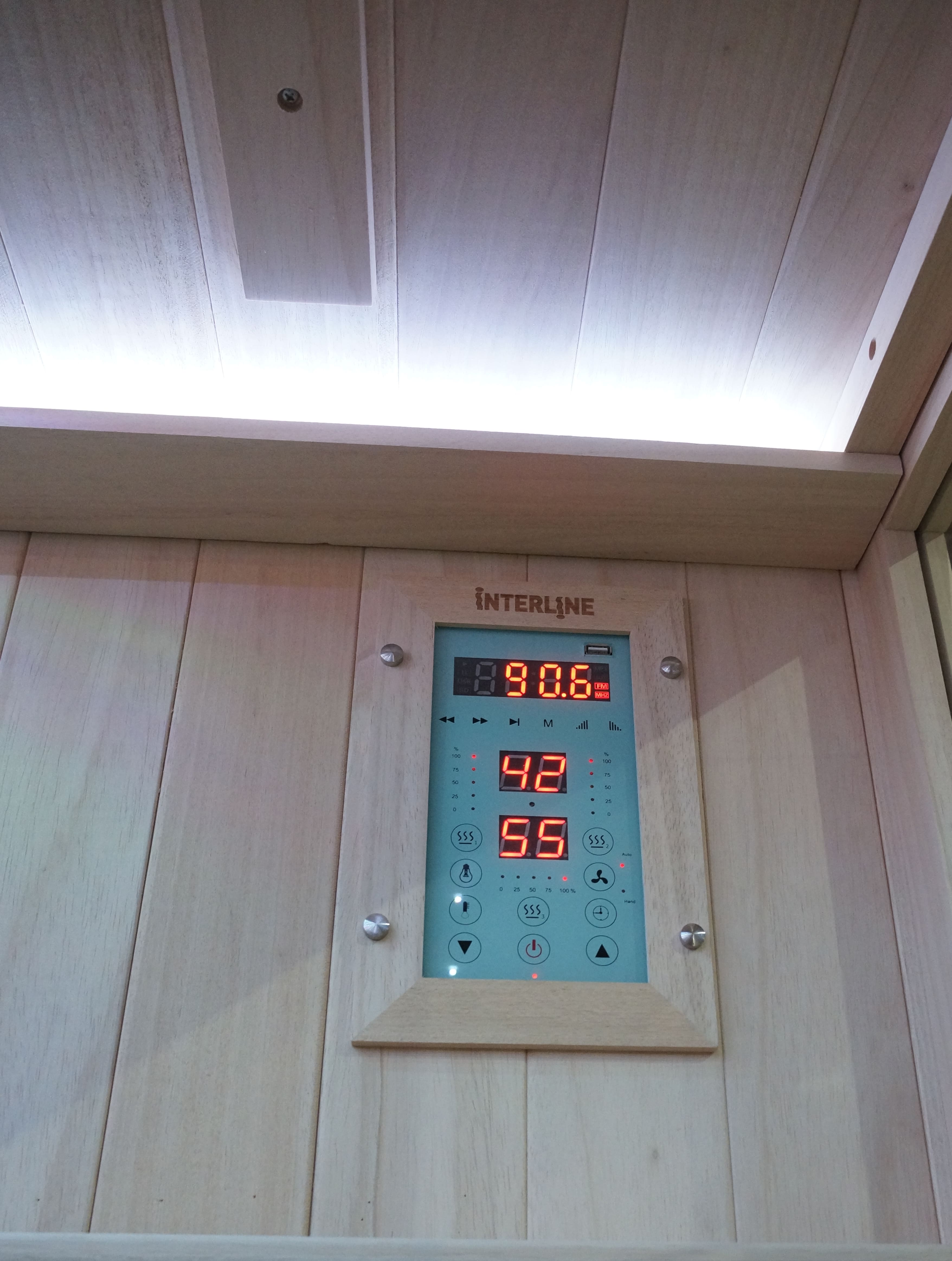 Interline Royal Deluxe Sauna Infrarot Kombi