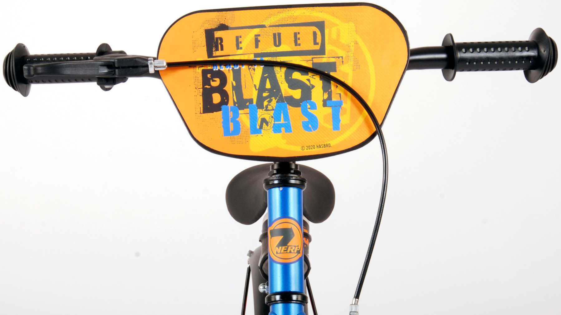 Kinderfahrrad NERF Fahrrad für Jungen 16 Zoll Kinderrad in Satinblau